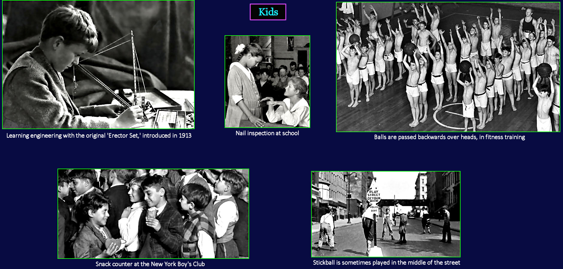 Youth and Boys Clubs, 1920s